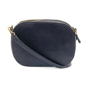 Joy Susan Navy Crossbody Bag with Gold Accents
